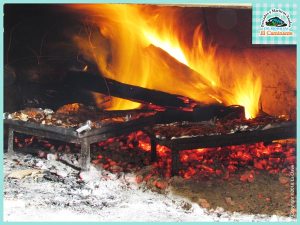 Cocinando al horno El Caminante mariscos
