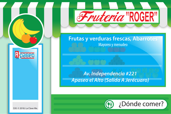 Fruterías en Apaseo el Alto Frutería Roger en Apaseo el Alto