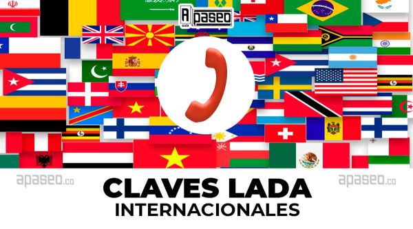 Claves lada internacionales para llamar desde México