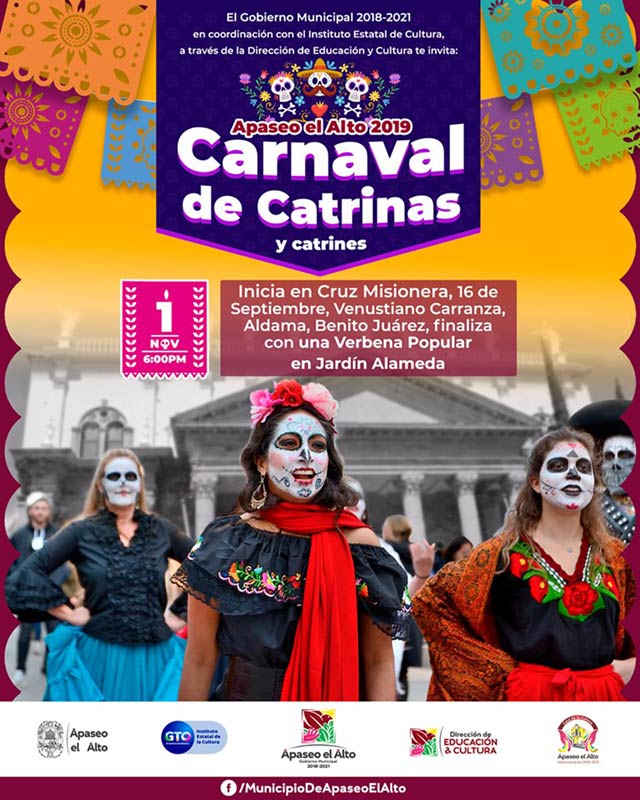 Carnaval de catrinas 2019