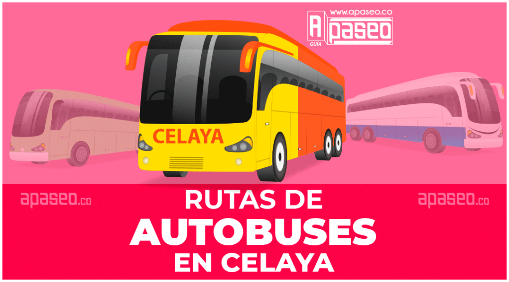 Rutas de autobuses de Celaya, rutas de transporte urbano en Celaya