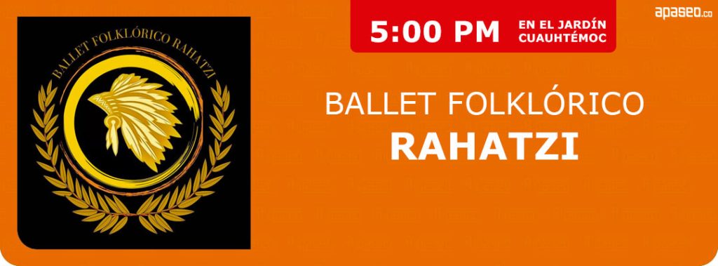 Presentación del Ballet folklórico Rahatzi en la novena Feria de la Granada en Apaseo el Alto 2025. Viernes 29 de agosto 5:00 PM.