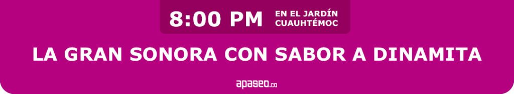 Presentación de la Gran Sonora con sabor a dinamita en la novena Feria de la Granada en Apaseo el Alto 2025. Sábado 30 de agosto 8:00 PM.